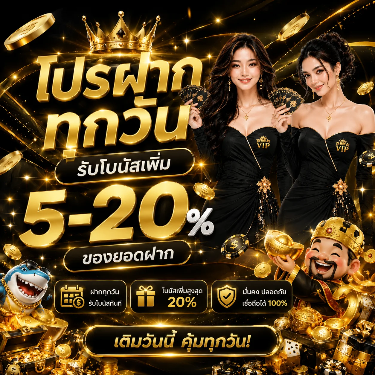โปรโมชั่นคืนยอดเสีย D1SLOT สำหรับสมาชิก